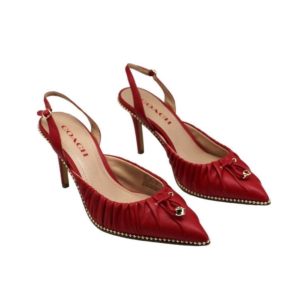 Coach Women's Wionna Pointed Slingback Pumps - Elegant and Sophisticated Women's